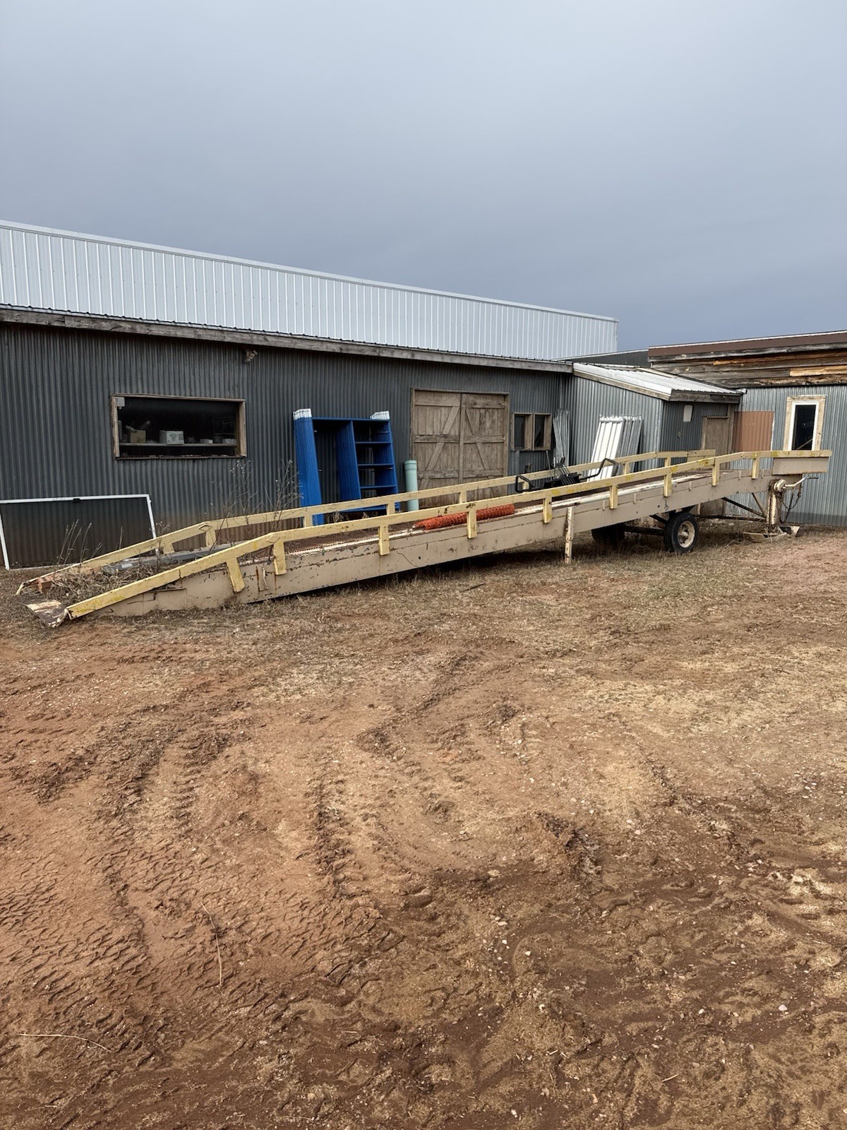 Portable Yard Ramp Loading Dock | Heavy Duty Steel Portable Yard Ramp Loading Dock | Heavy Duty Steel