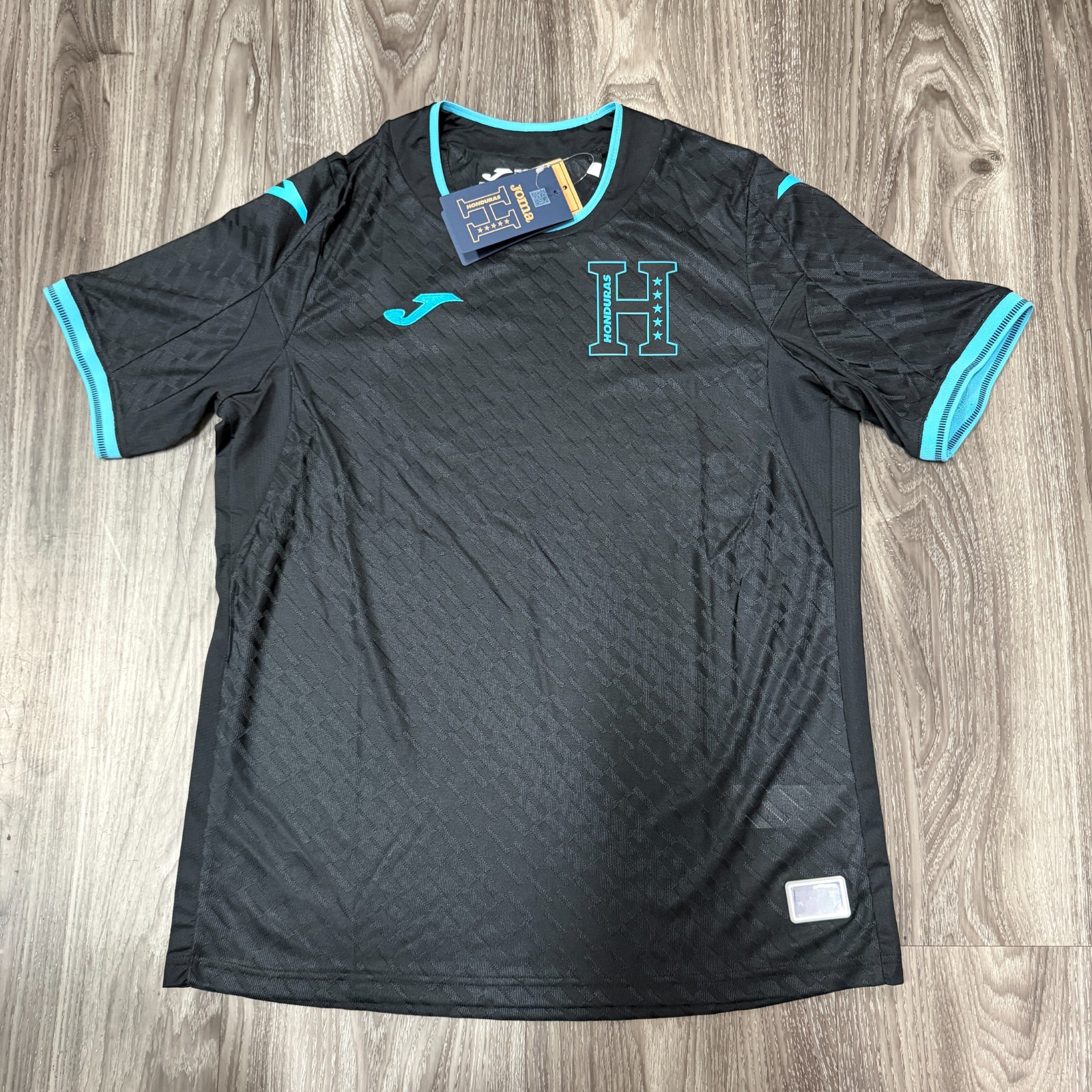 JOMA HONDURAS 3RD JERSEY  MENS SIZES BLACK COLOR  2026 CATRACHO