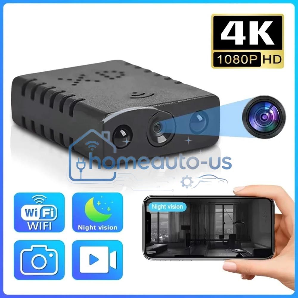 2026 Smart Mini WiFi Camera Wireless 1080P HD Night Cam Home Security