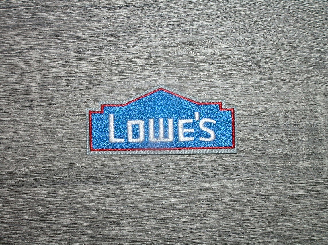Lowe\'s Home Improvement Retail Chain Embroidered Iron On Patch 3\