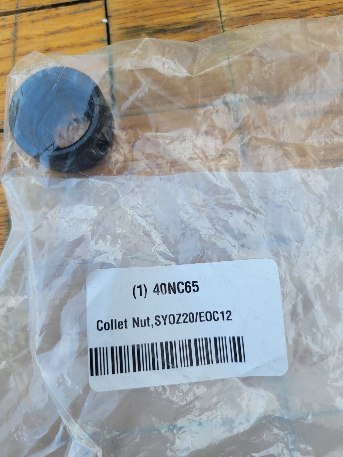 Techniks 83634-L Collet Nut,Syoz20/Eoc12. 40NC65