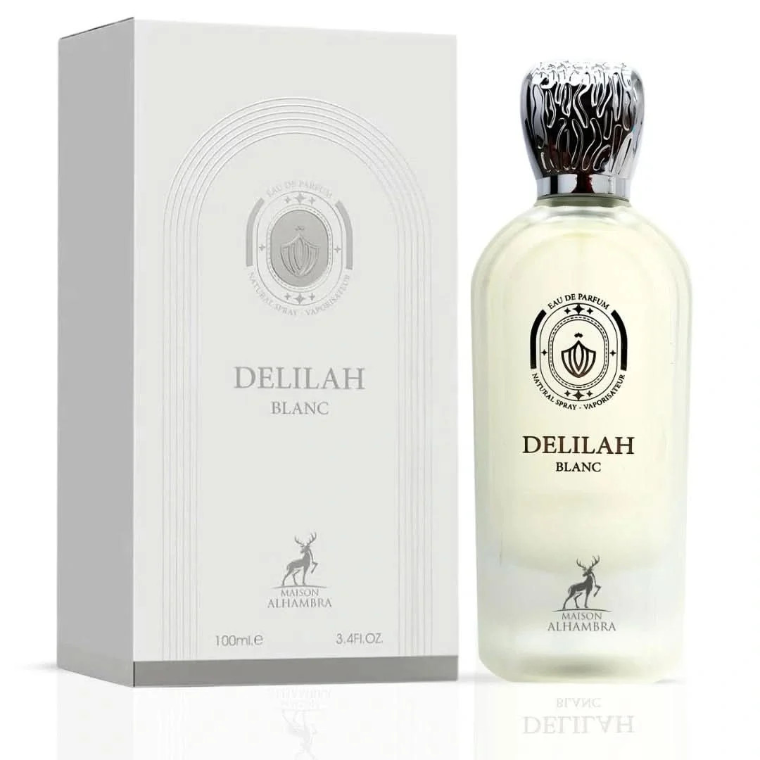 Delilah Blanc Eau de Parfum Spray 100ml (3.4 oz) by Maison Alhambra