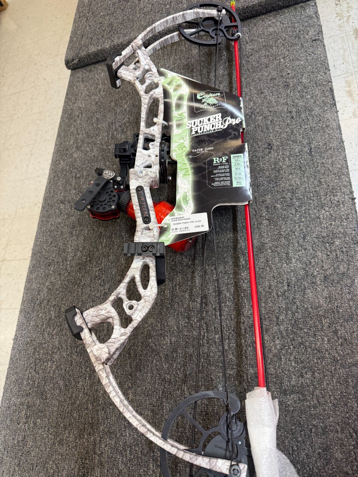 Cajun Sucker Punch Pro Glow In The Dark