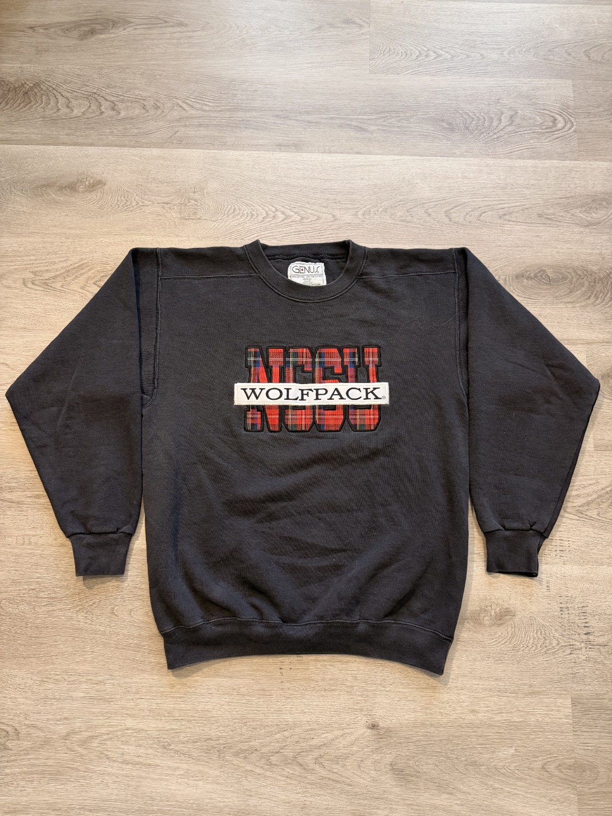 Vintage Genus Made in USA North Carolina State Wolfpack Crewneck Size Medium Vintage Genus Made in USA North Carolina State Wolfpack Crewneck Size Medium