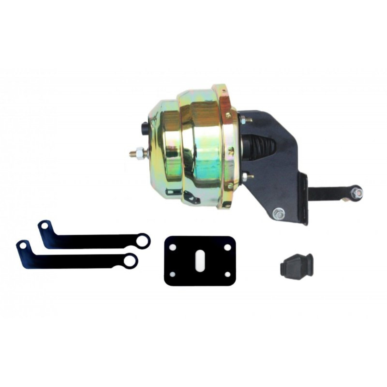 Power Brake Booster for 1966-74 Dodge Charger - man to pwr 2 bolt flange master