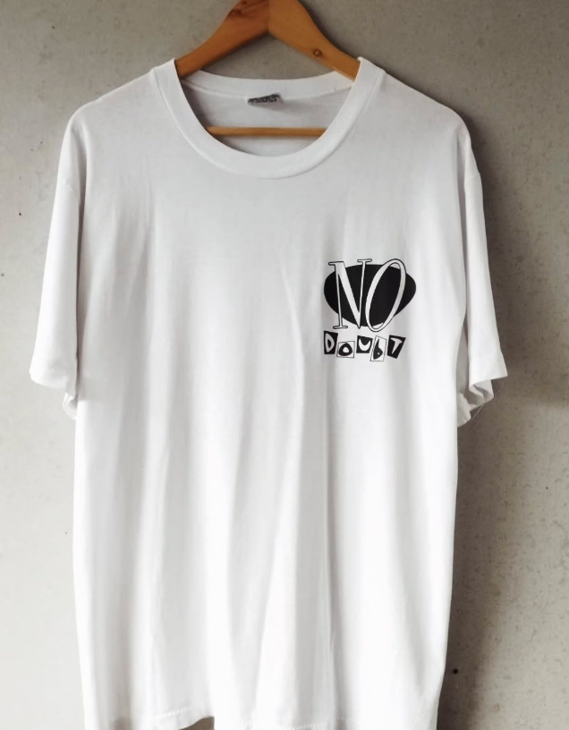 VTG 90's No Doubt Band Short Sleeve White S to 5XL Shirt