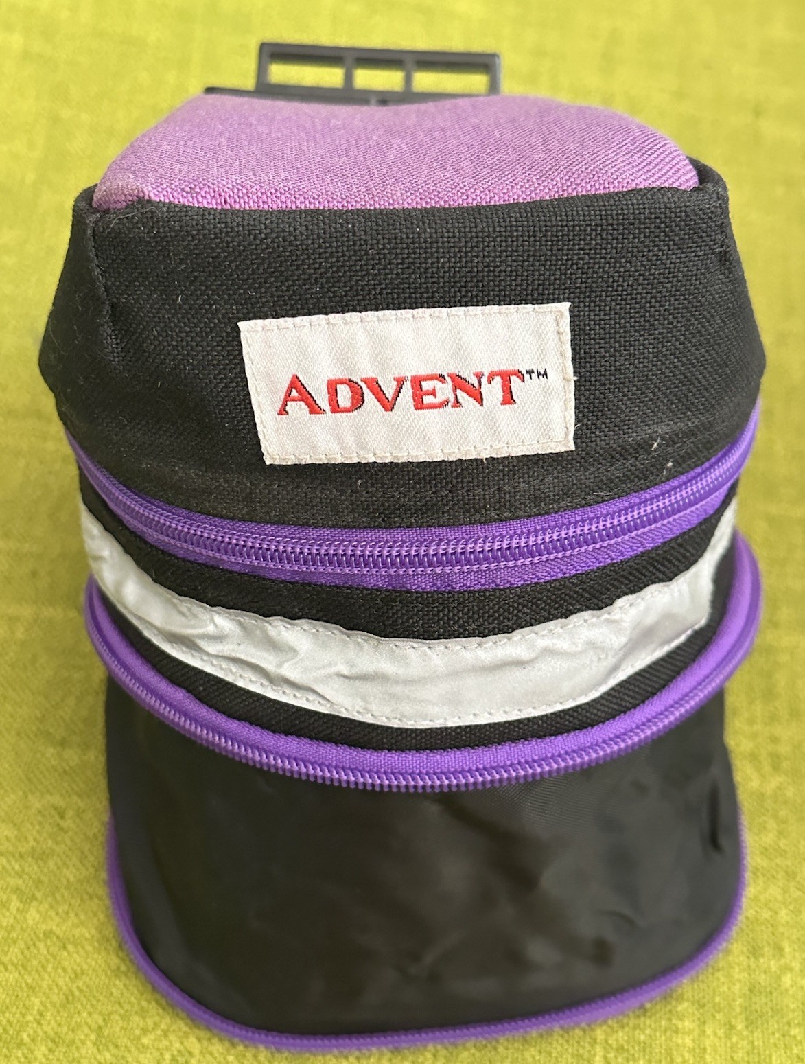 NOS Vintage 1990s PURPLE SEAT WEDGE  Expandable Saddle Bag Pack CANNONDALE Trek