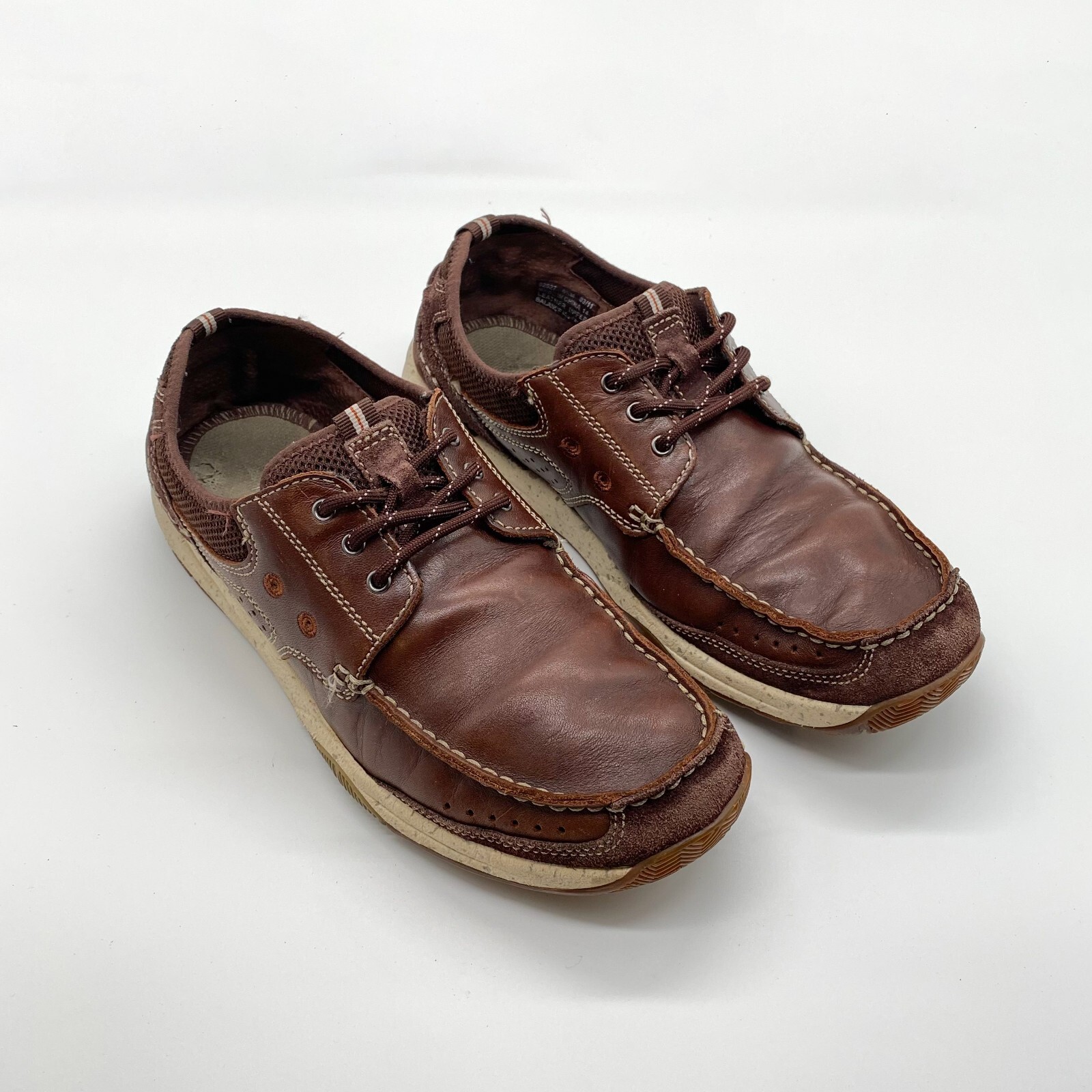 Clarks Original Loafers 9.5 Mens Foam Sole Boat Shoes Leather Upper Shoes Brown Clarks Original Loafers 9.5 Mens Foam Sole Boat Shoes Leather Upper Shoes Brown