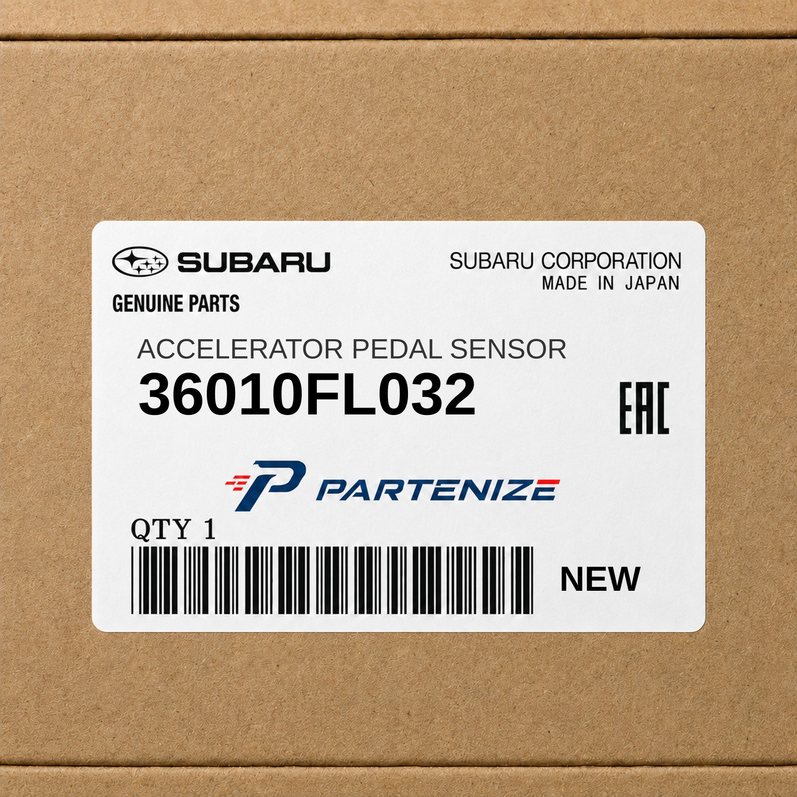 Genuine 2020-2025 Subaru Crosstrek Accelerator Pedal Sensor 36010FL032