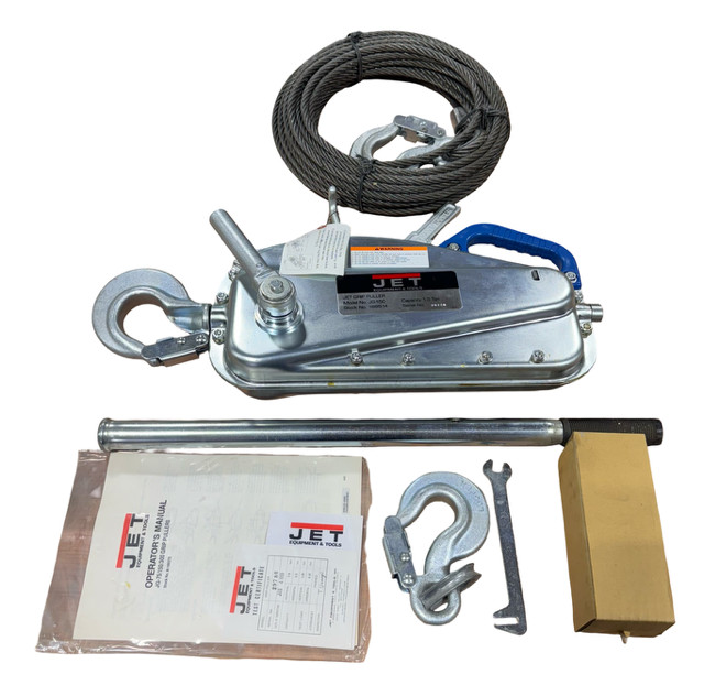 JET 1-1/2 Ton Grip Puller with Cable JET 1-1/2 Ton Grip Puller with Cable
