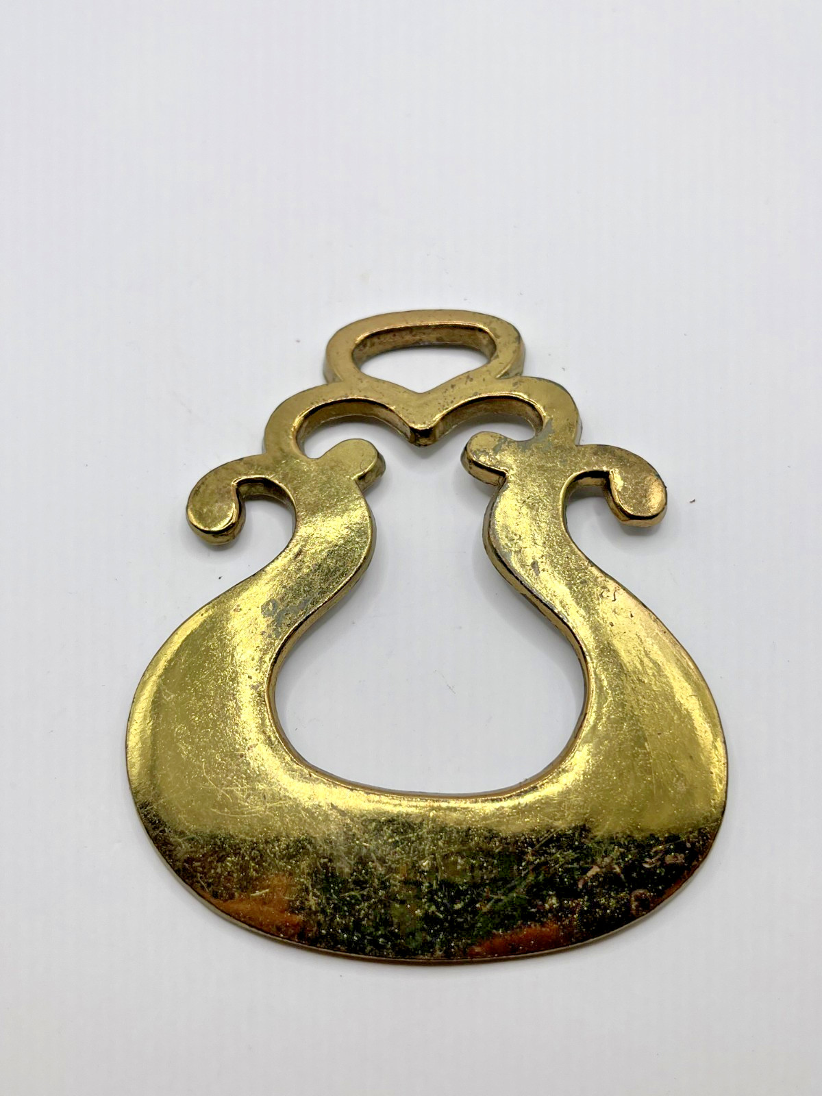 Vintage Horse Brass Medallion - Horseshoe shape Vintage Horse Brass Medallion - Horseshoe shape
