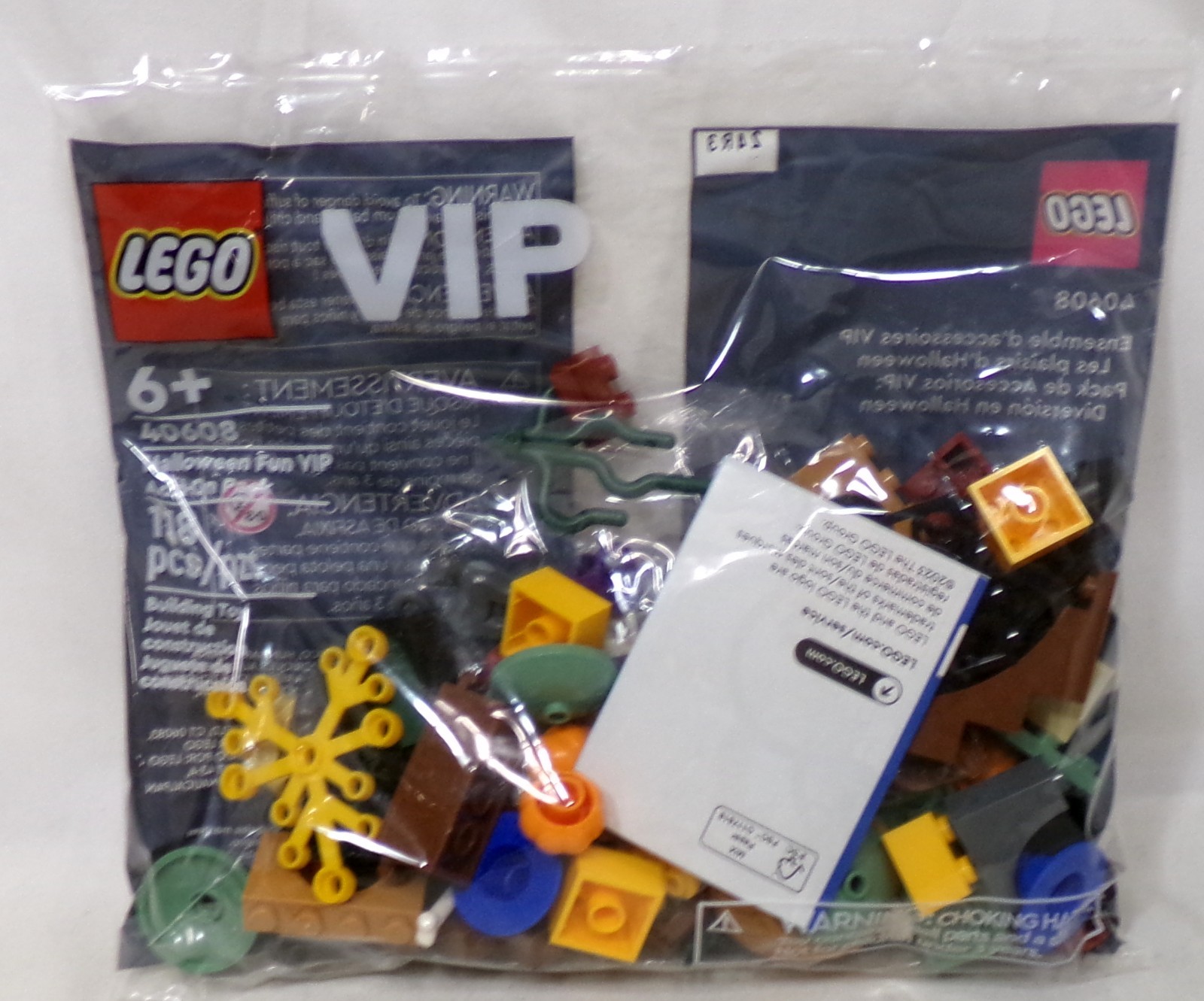 LEGO VIP 40608 Halloween Fun VIP Add-On Pack Set 118 Pieces New Sealed LEGO VIP 40608 Halloween Fun VIP Add-On Pack Set 118 Pieces New Sealed