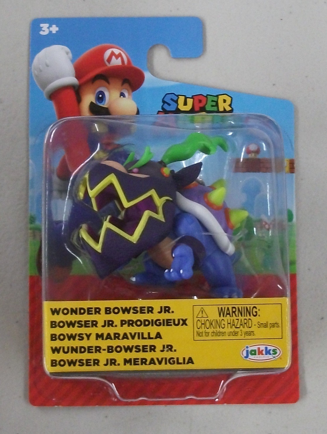 Jakks Pacific Wonder Bowser Jr. 2.5'' Action Figure 2026 Super Mario Nintendo Jakks Pacific Wonder Bowser Jr. 2.5'' Action Figure 2026 Super Mario Nintendo