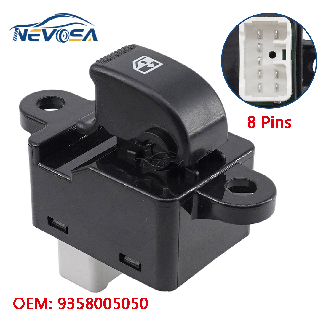 Power Window Switch For Hyundai Amica 2006-2008 Atos 93580-05050 9358005050