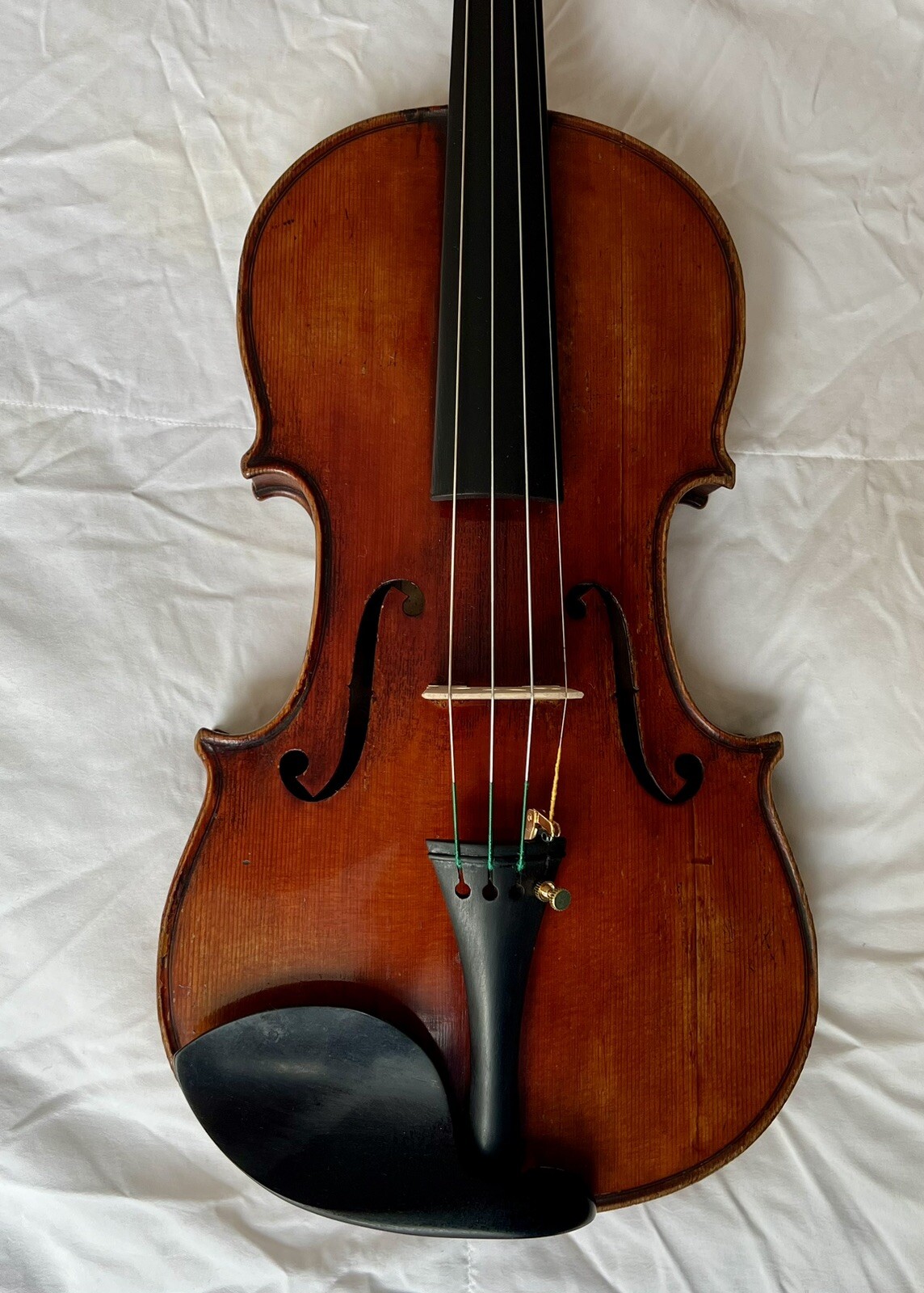 Beautiful Old Antique 4/4 Italian Strad Model Violin C. 1920 Beautiful Old Antique 4/4 Italian Strad Model Violin C. 1920
