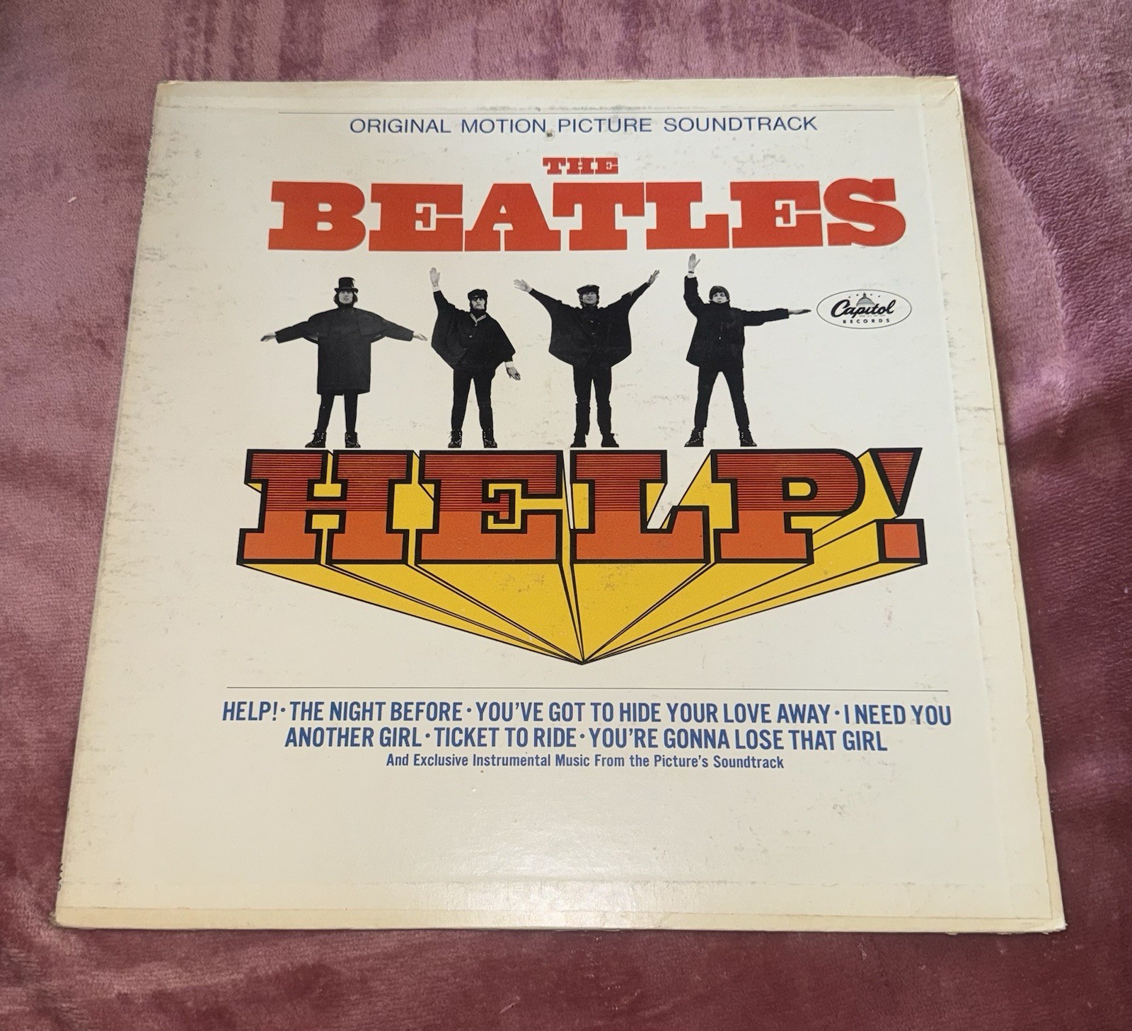 THE BEATLES Help Vinyl MAS 2386 THE BEATLES Help Vinyl MAS 2386