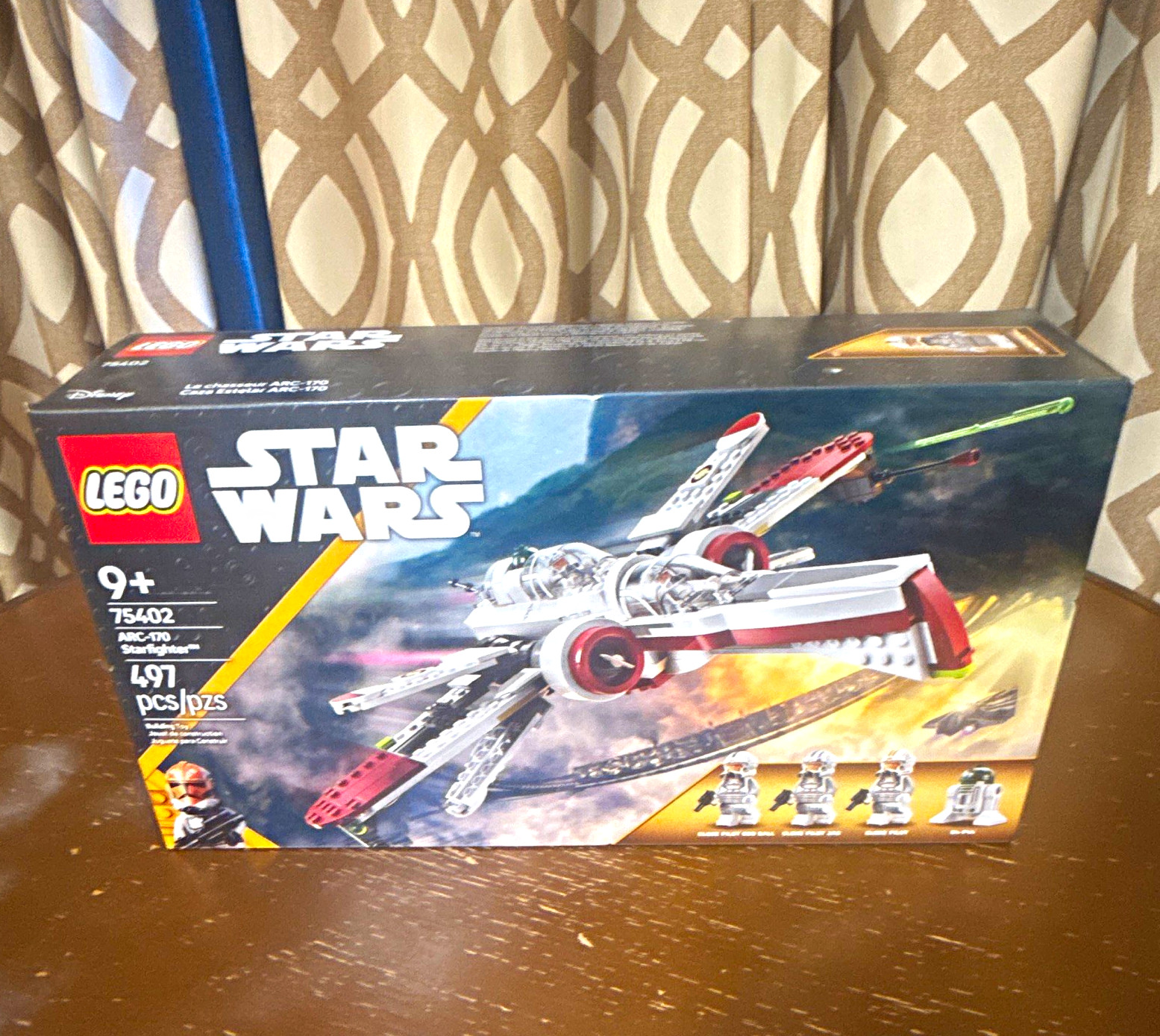 LEGO Star Wars ARC-170 Starfighter 75402 497 pcs 9+ Box Brick Separator LEGO Star Wars ARC-170 Starfighter 75402 497 pcs 9+ Box Brick Separator