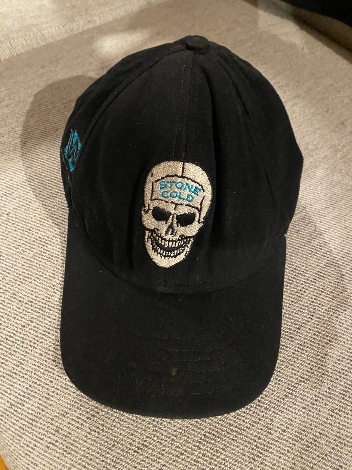 Vintage 90\'s WWF Stone Cold Steve Austin Skull Hat Snapback Austin 3:16 Vintage 90\'s WWF Stone Cold Steve Austin Skull Hat Snapback Austin 3:16