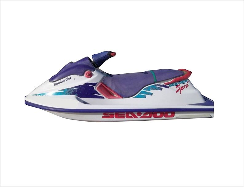 New Custom stickers set for Sea-doo SPI Bombardier model 1994