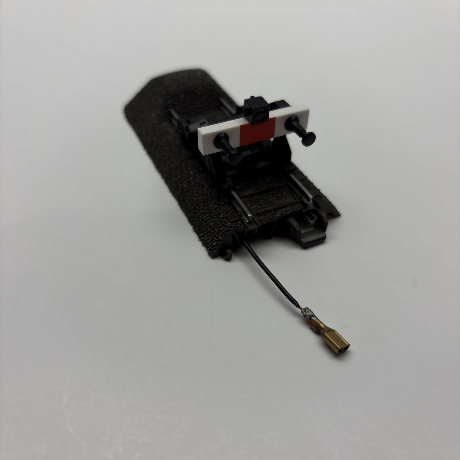 MARKLIN H0 - 977 978 - Track End with Bumper + Lantern - C Track Used Clean