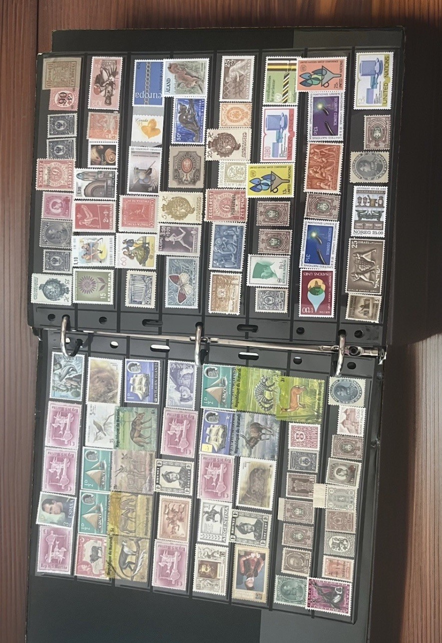 HUGE WORLD COLLECTION MINT BLOCKS & SINGLES STOCK SHEETS IN BINDER 1887-1990s