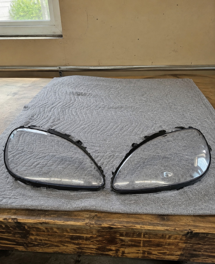 2005-2013 C6 Corvette Headlight Replacement Clear Lens Covers GASKETS Pair Glue 2005-2013 C6 Corvette Headlight Replacement Clear Lens Covers GASKETS Pair Glue