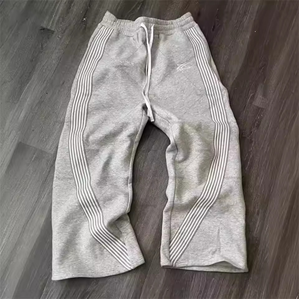 NEW Y2k Gray Casual Pants Vintage Functional Men's Women's Premium Jogging NEW Y2k Gray Casual Pants Vintage Functional Men's Women's Premium Jogging