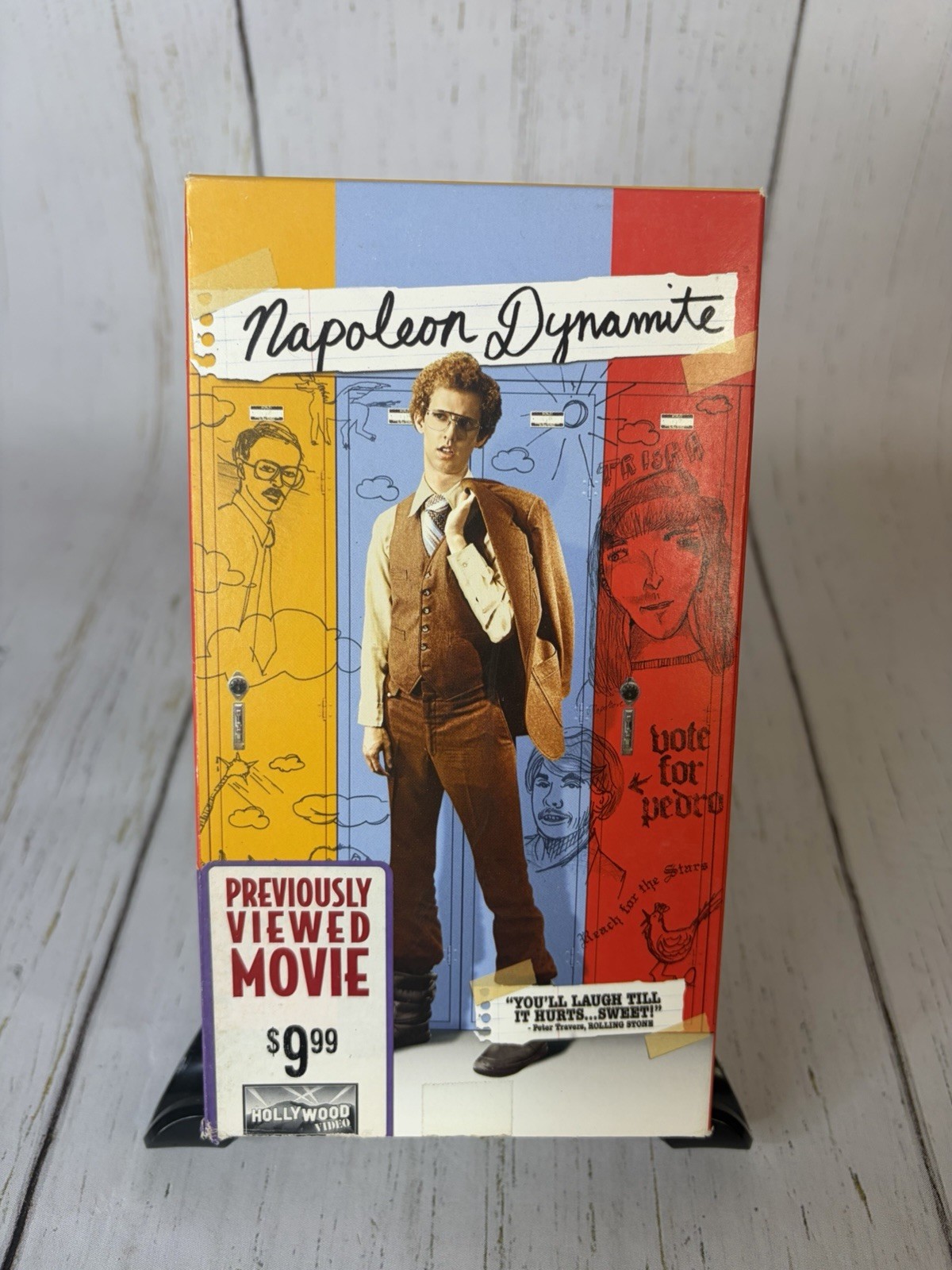 Napoleon Dynamite VHS (2004) Late Era Cassette Tested Y2K Rare Rental Napoleon Dynamite VHS (2004) Late Era Cassette Tested Y2K Rare Rental