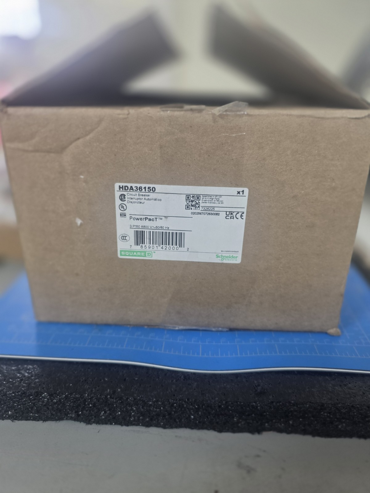 HDA36150 SQUARE D NEW IN OPENED BOX HDA36150 SQUARE D NEW IN OPENED BOX