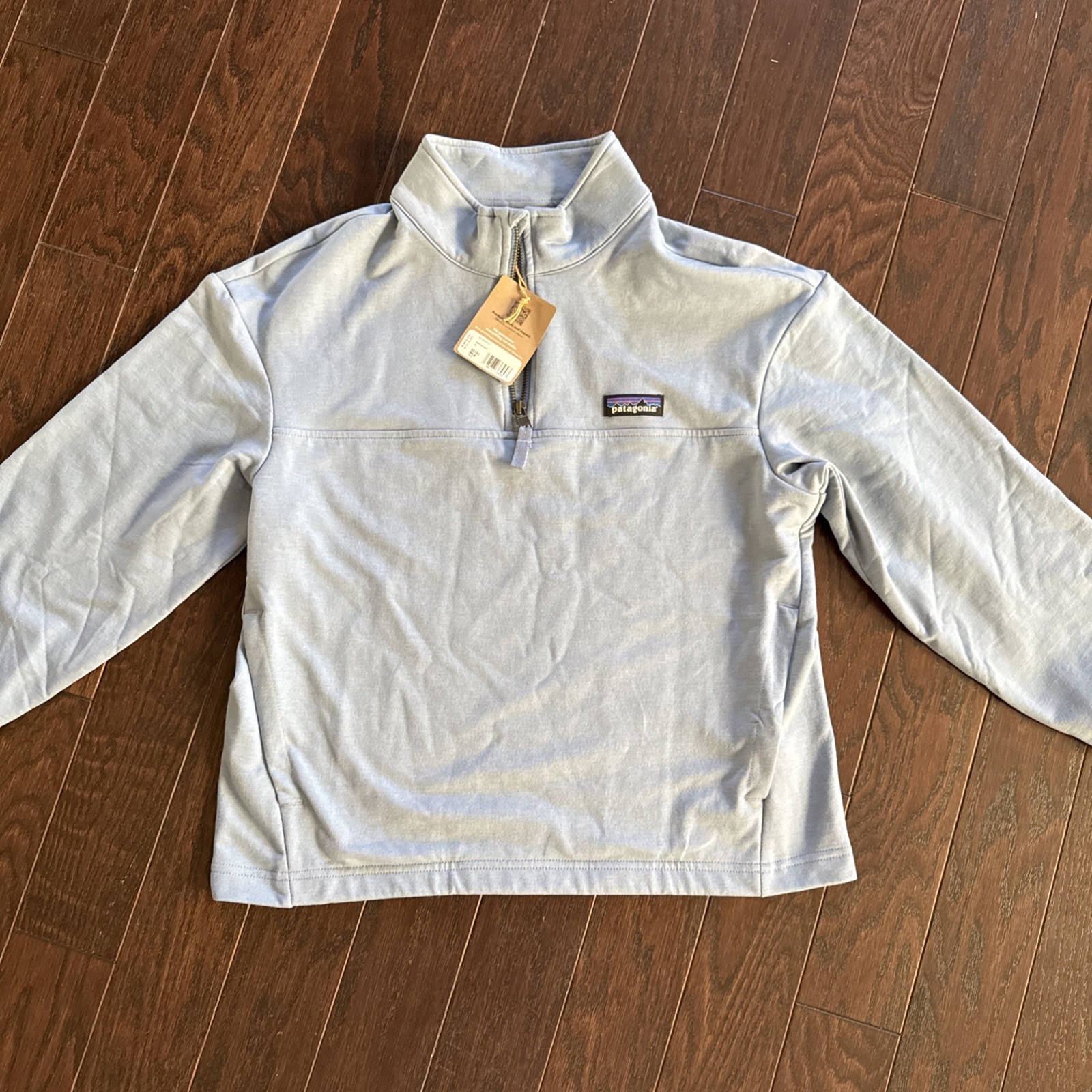 Patagonia Women\'s Ahnya 1/4 Zip Pullover Xs Nwt$109 Barnacle Blue Patagonia Women\'s Ahnya 1/4 Zip Pullover Xs Nwt$109 Barnacle Blue