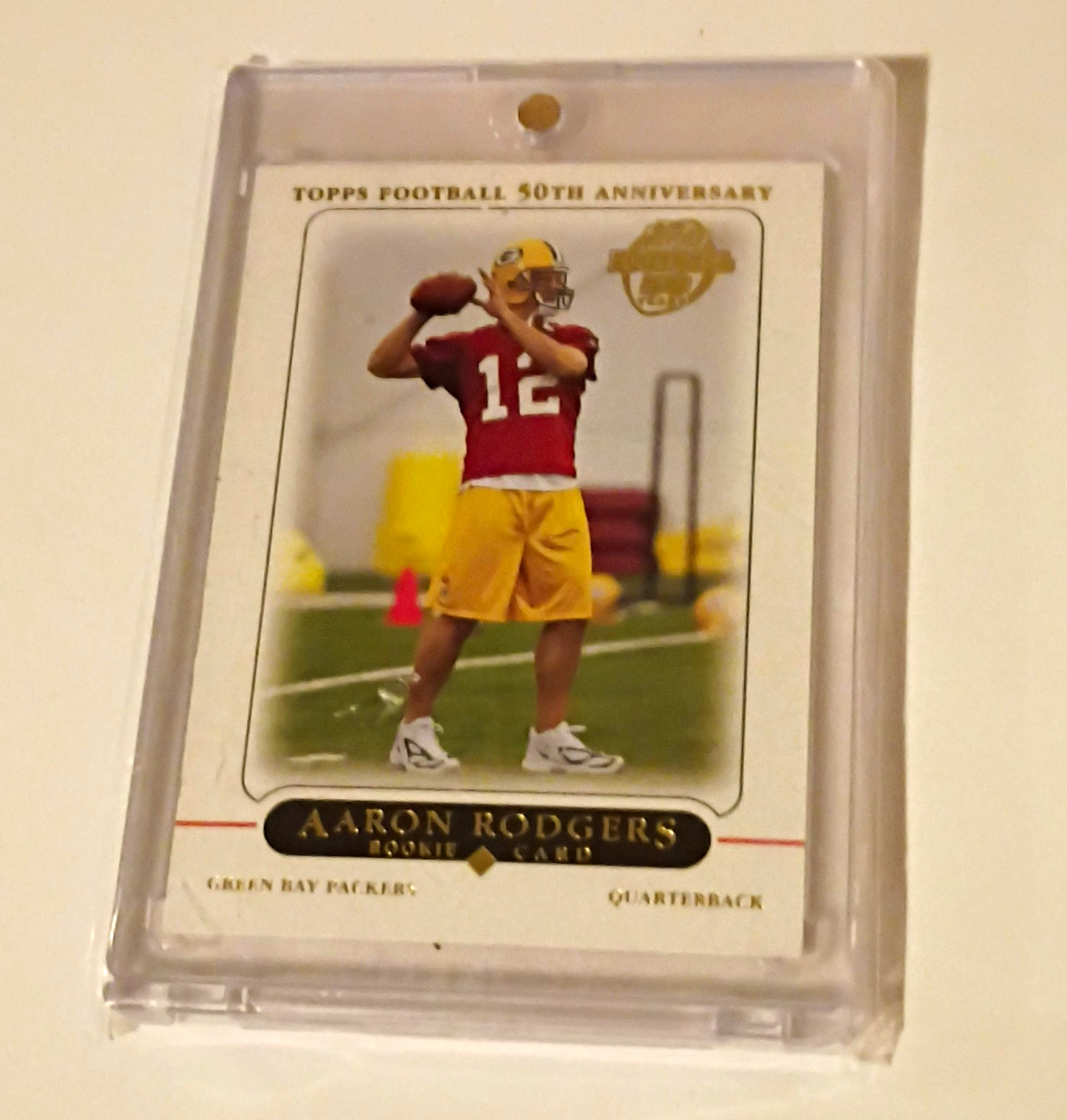 Topps 2005 Topps Aaron Rodgers Rookie 1st Edition #431 Green Bay Packers Topps 2005 Topps Aaron Rodgers Rookie 1st Edition #431 Green Bay Packers