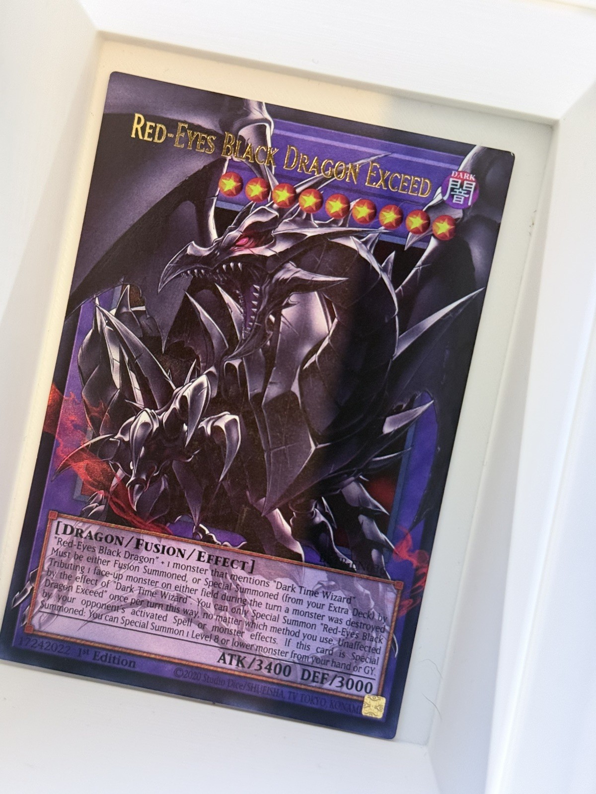 Yugioh Red-Eyes Black Dragon Exceed EXTENDED ART ULTRA SHIPS ASAP NM Yugioh Red-Eyes Black Dragon Exceed EXTENDED ART ULTRA SHIPS ASAP NM
