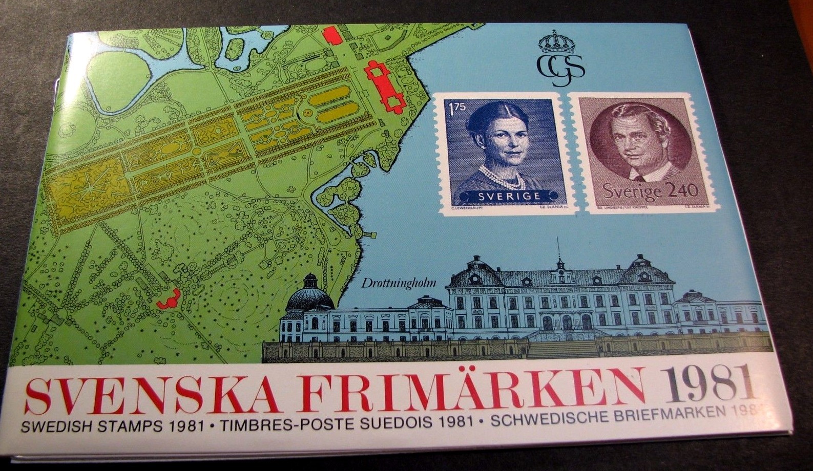 Sweden 1981 Year Stamp Set (Pack) Folder with MNH L96 Sweden 1981 Year Stamp Set (Pack) Folder with MNH L96