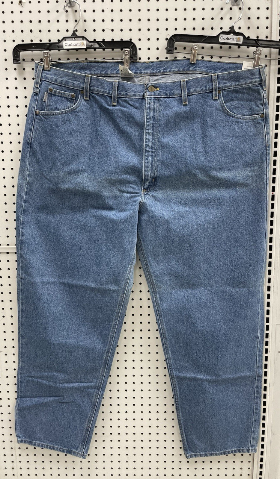 Carhartt B17 STW Relaxed Fit Tapered Leg Jeans Mens 52x32 Vintage Y2K NOS New Carhartt B17 STW Relaxed Fit Tapered Leg Jeans Mens 52x32 Vintage Y2K NOS New
