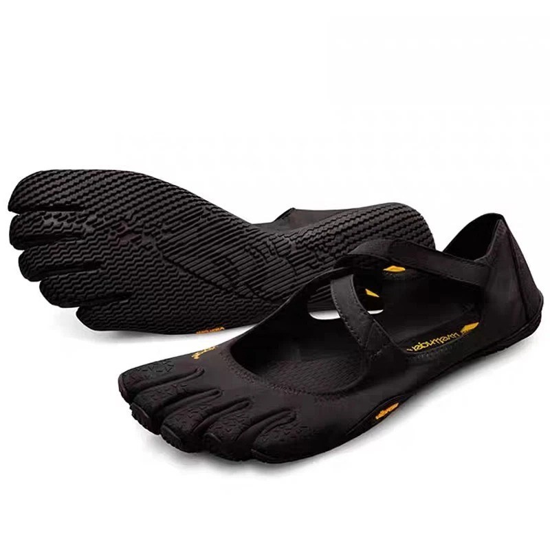 Vibram Five Fingers Women\'s V-Soul Sneaker Black Training Fitness Anti-Slip
