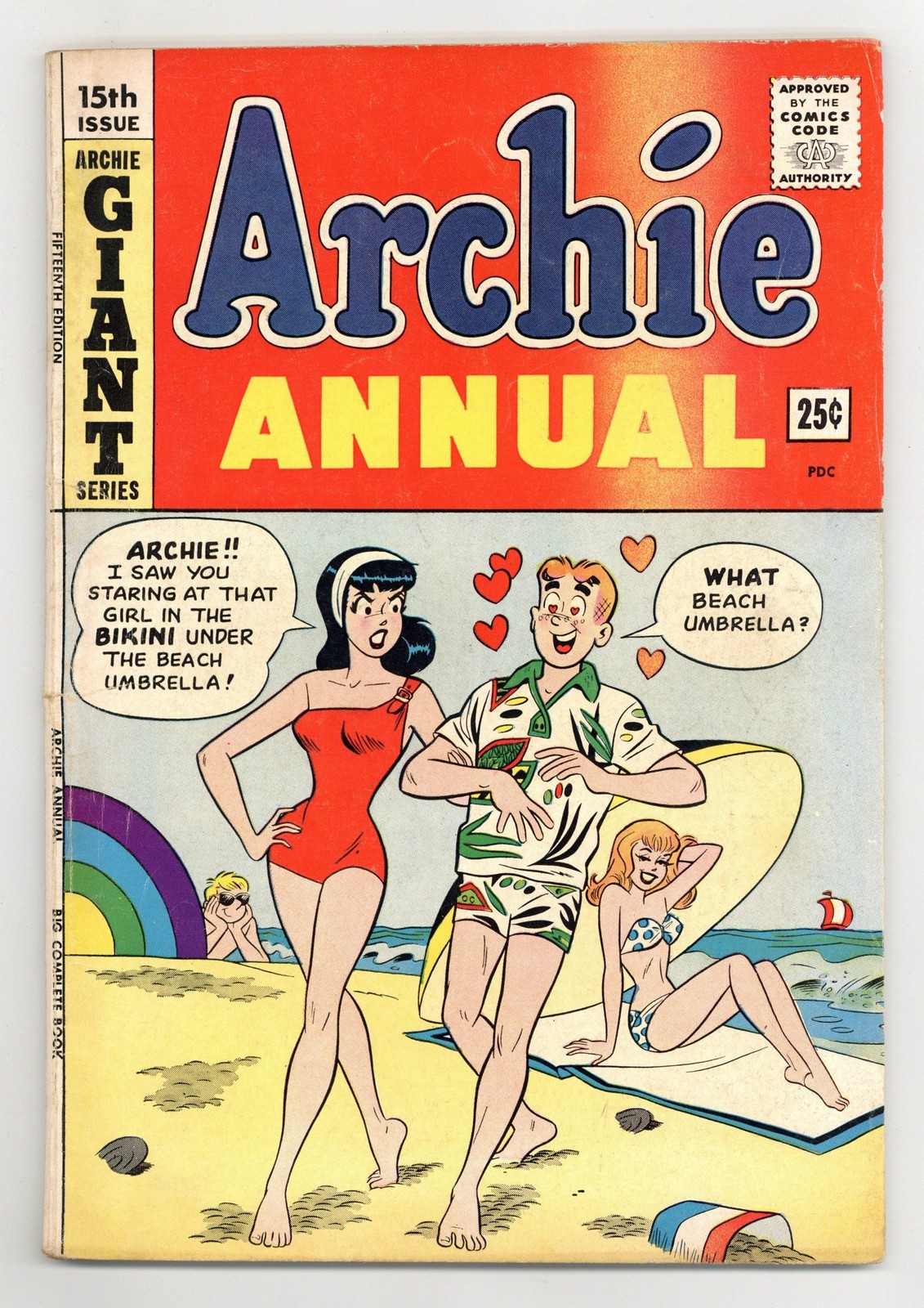 Archie Annual #15 VG 4.0 1964