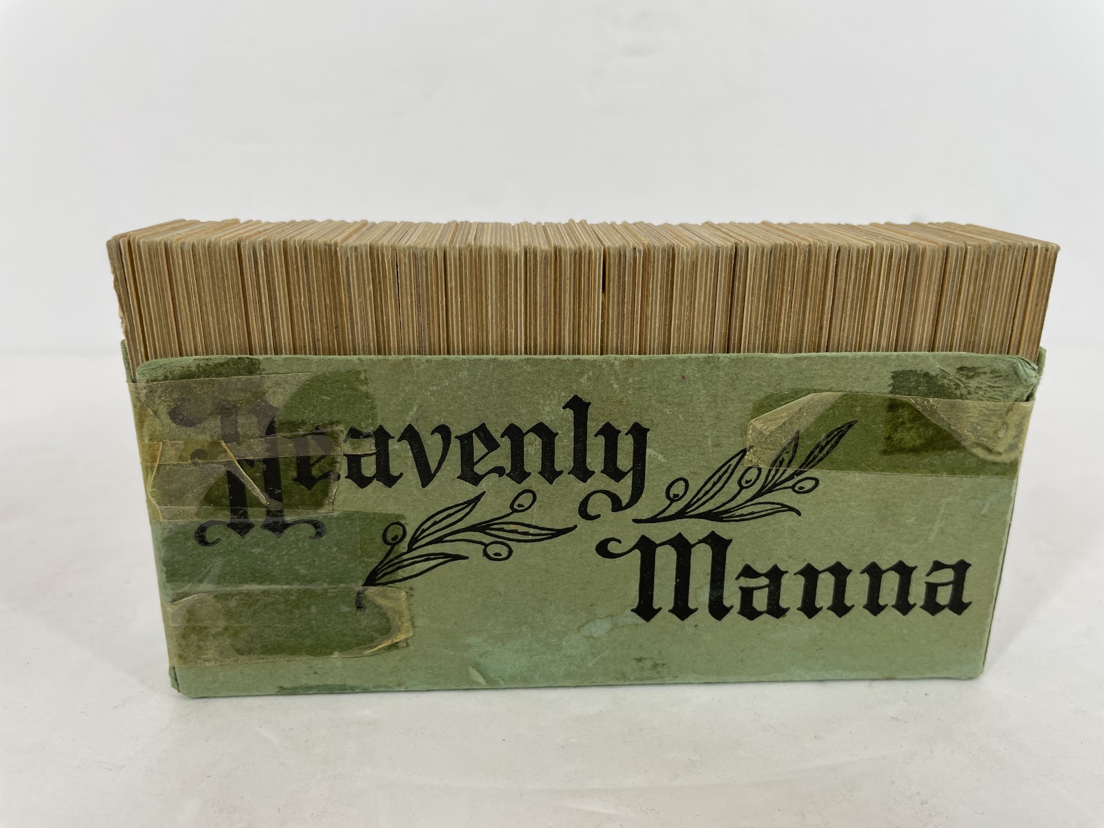 Vintage Heavenly Manna Daily Devotional Bible Verse Inspirational Cards Boxed Vintage Heavenly Manna Daily Devotional Bible Verse Inspirational Cards Boxed