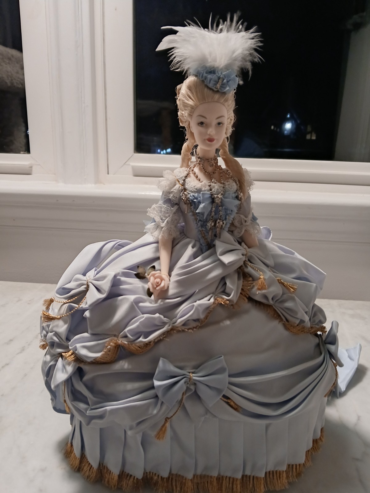 RARE Limited Edition Marie Antoinette 2003 Barbie Doll Crown Jewel Of Dolls