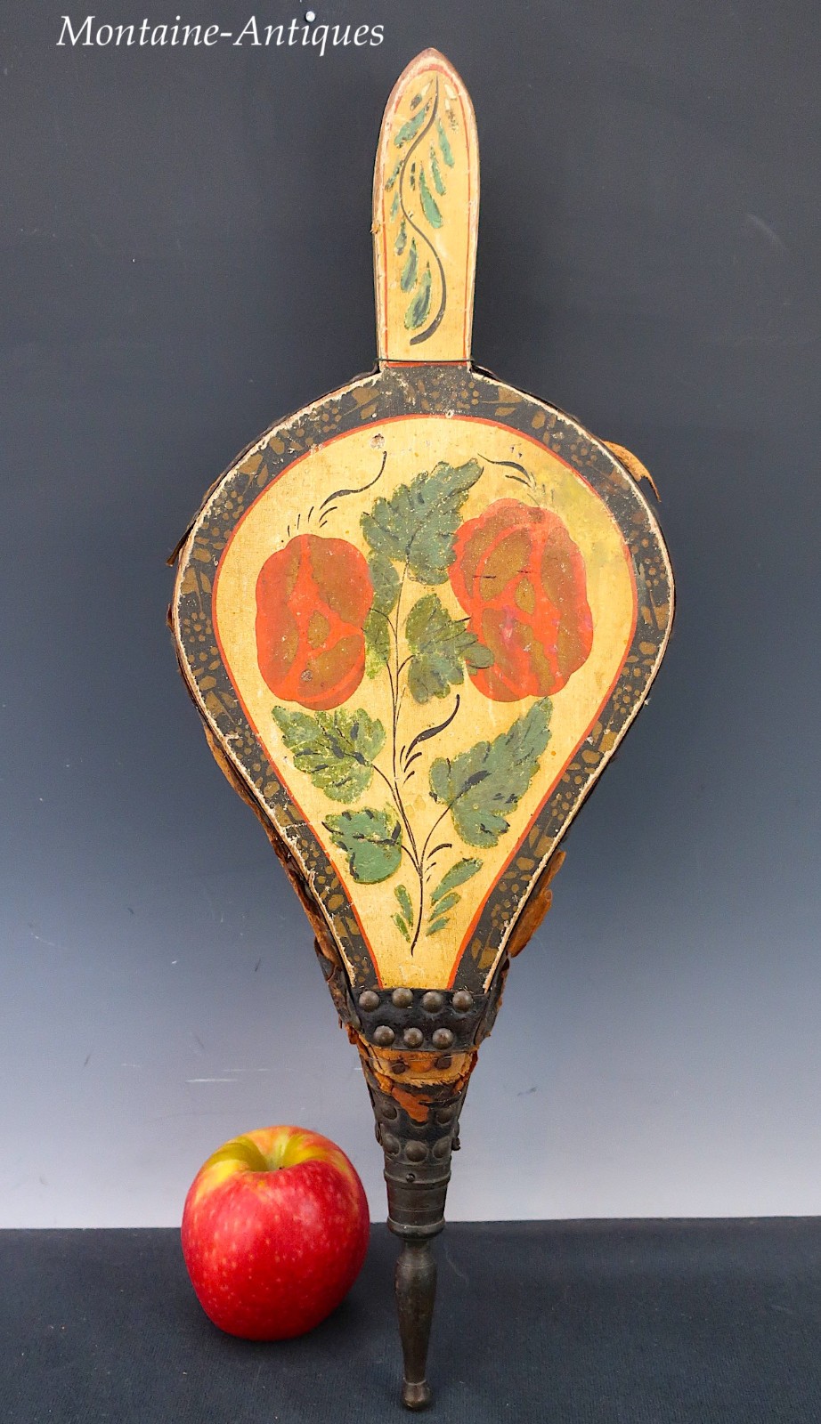 SE Pennsylvania Paint Decorated Bellows 19th cent SE Pennsylvania Paint Decorated Bellows 19th cent