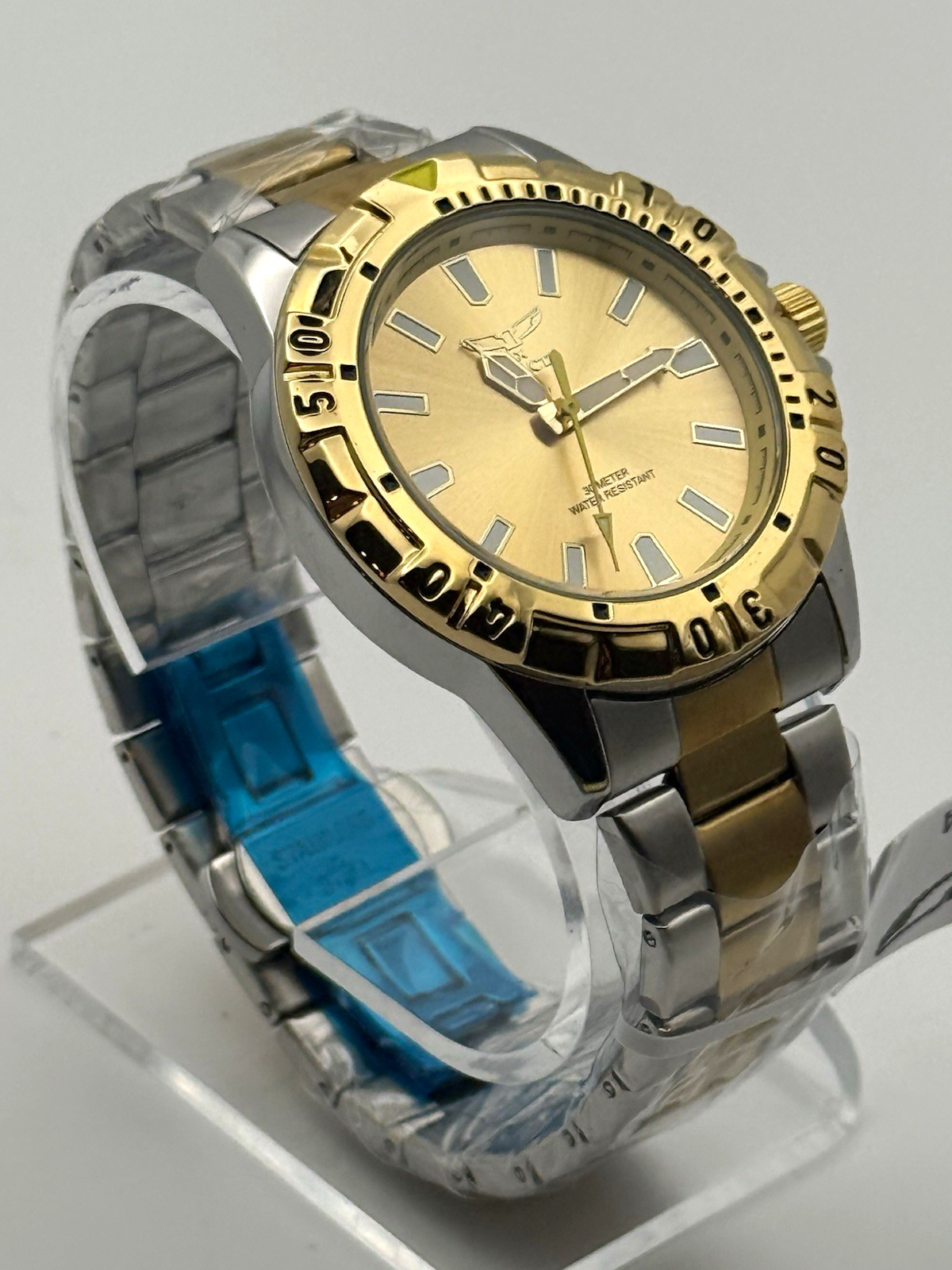 Invicta Specialty I 69035 Gold Silver Two Tone Men’s Watch New NIB Description