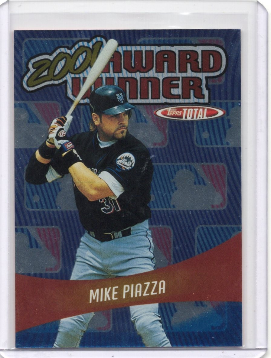 2002 Topps Total - Award Winners Mike Piazza #AW22 2002 Topps Total - Award Winners Mike Piazza #AW22