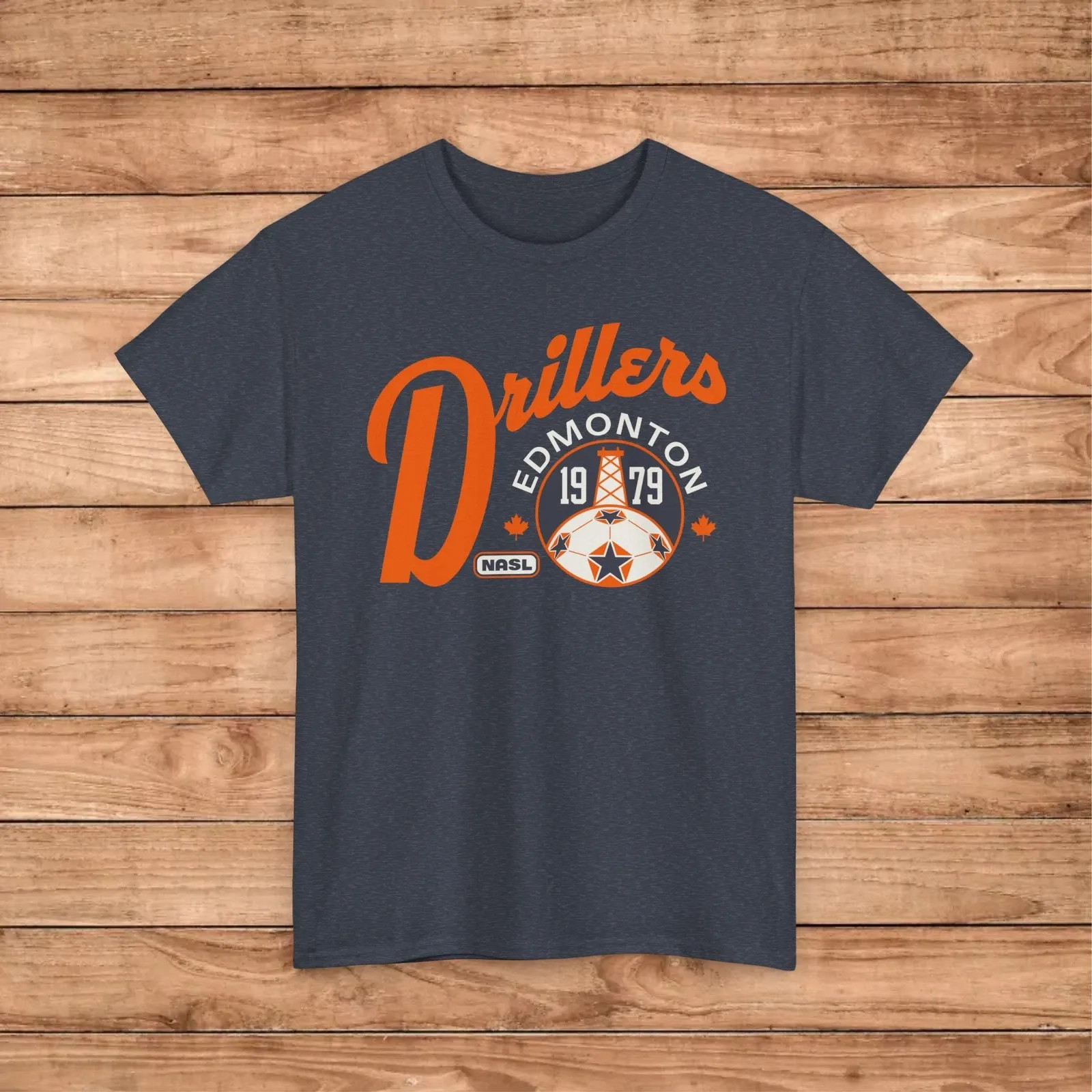 Edmonton Drillers 1979 Vintage NASL Soccer Premium Unisex T-Shirt