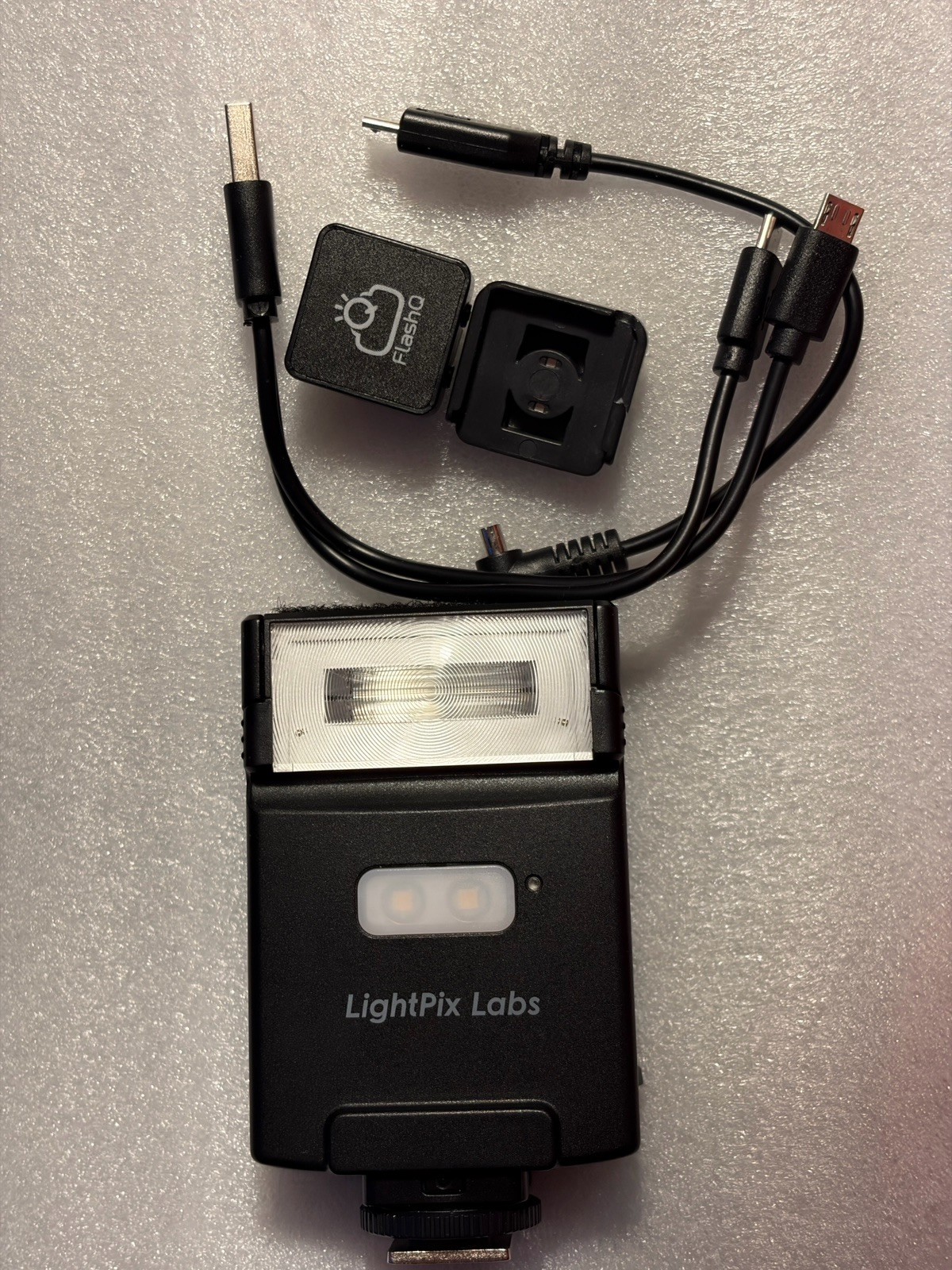 LightPix FlashQ20ii Wireless Flash w/ Transmitter, Plus Receiver LightPix FlashQ20ii Wireless Flash w/ Transmitter, Plus Receiver