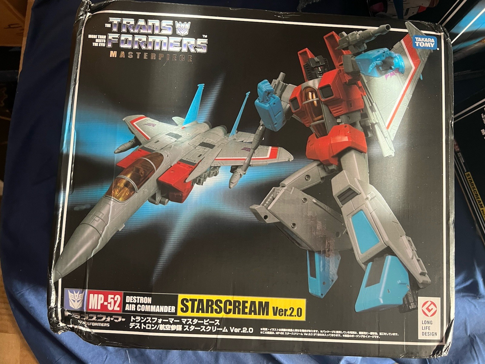 Transformers Masterpiece MP-52 Starscream 2.0 Ver Action Figure Transformers Masterpiece MP-52 Starscream 2.0 Ver Action Figure