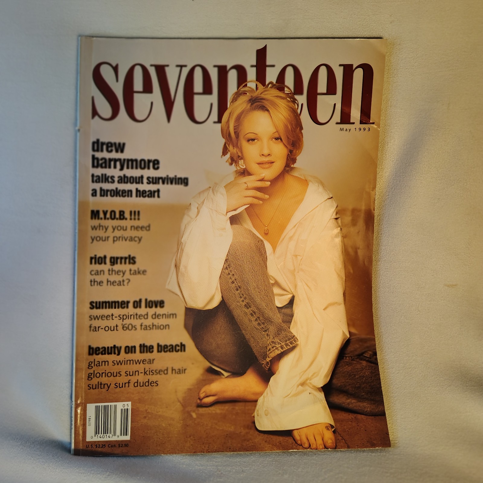 Seventeen Magazine May 1993 Drew Barrymore Leonardo DiCaprio - Classic Cover