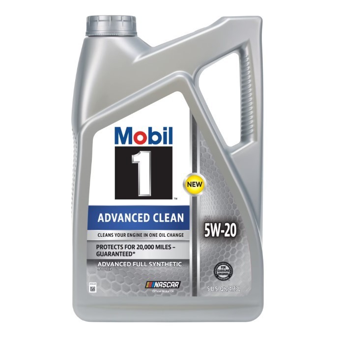 Mobil 1 Advanced Clean Full Synthetic Motor Oil 5W-20 5 Quart, New Sealed Mobil 1 Advanced Clean Full Synthetic Motor Oil 5W-20 5 Quart, New Sealed
