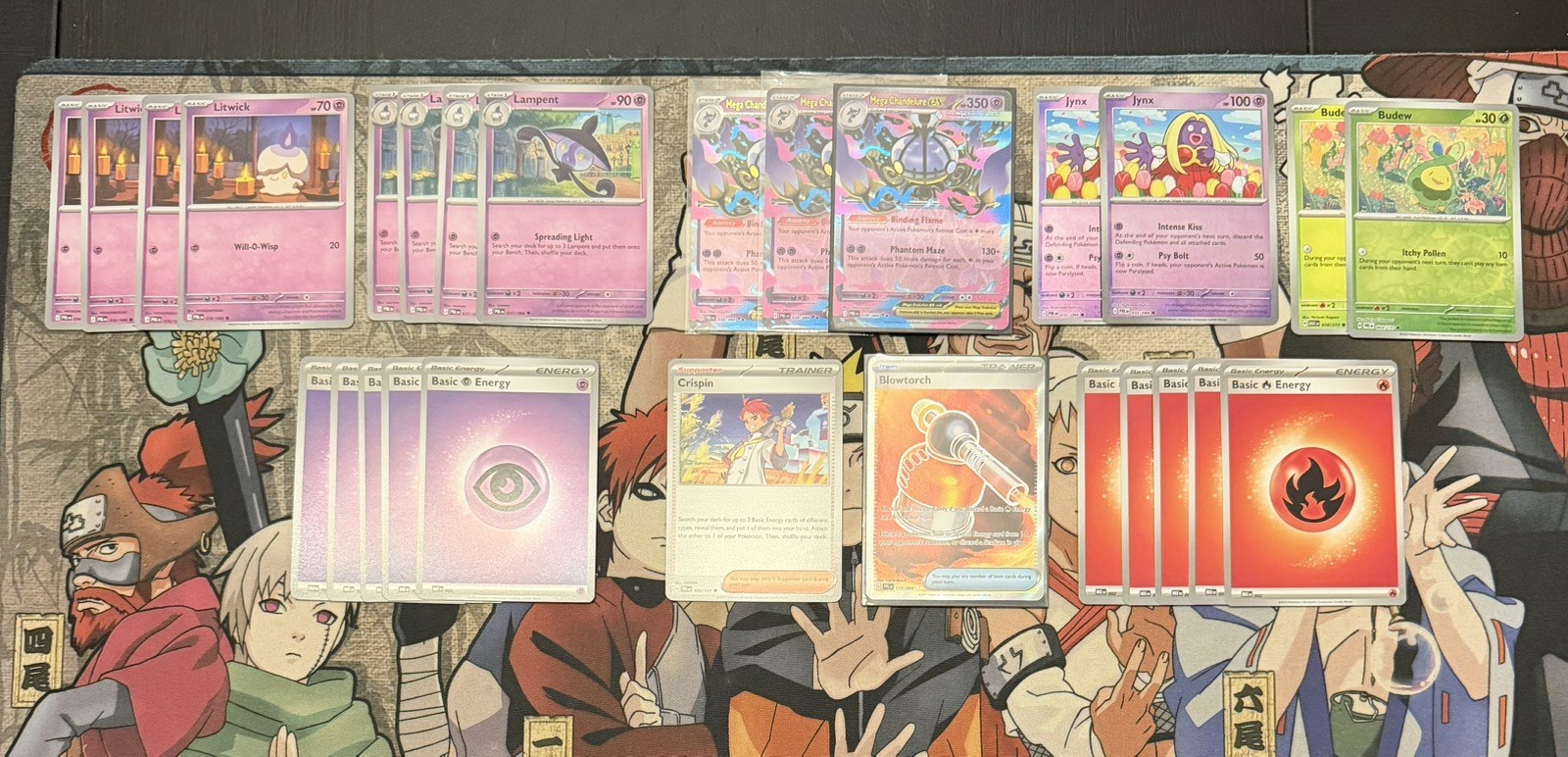 Pokémon TCG Mega Chandelure ex Deck Skeleton Litwick Lampent Trainers NM Pokémon TCG Mega Chandelure ex Deck Skeleton Litwick Lampent Trainers NM