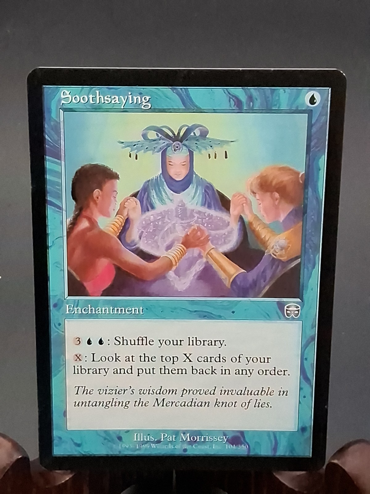 Soothsaying Mercadian Masques MTG Regular Lightly Played Soothsaying Mercadian Masques MTG Regular Lightly Played