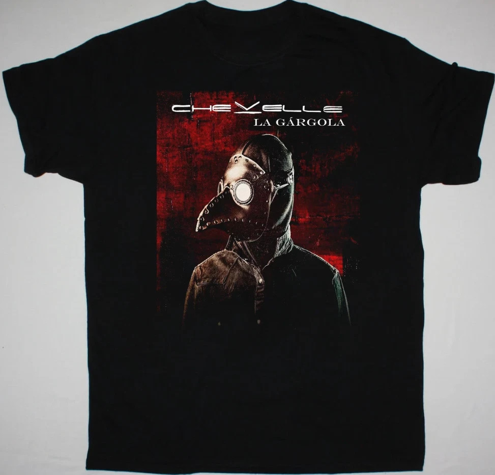 Chevelle Band La Gárgola Shirt Classic Black Unisex S-2345XL 1P0340 Chevelle Band La Gárgola Shirt Classic Black Unisex S-2345XL 1P0340