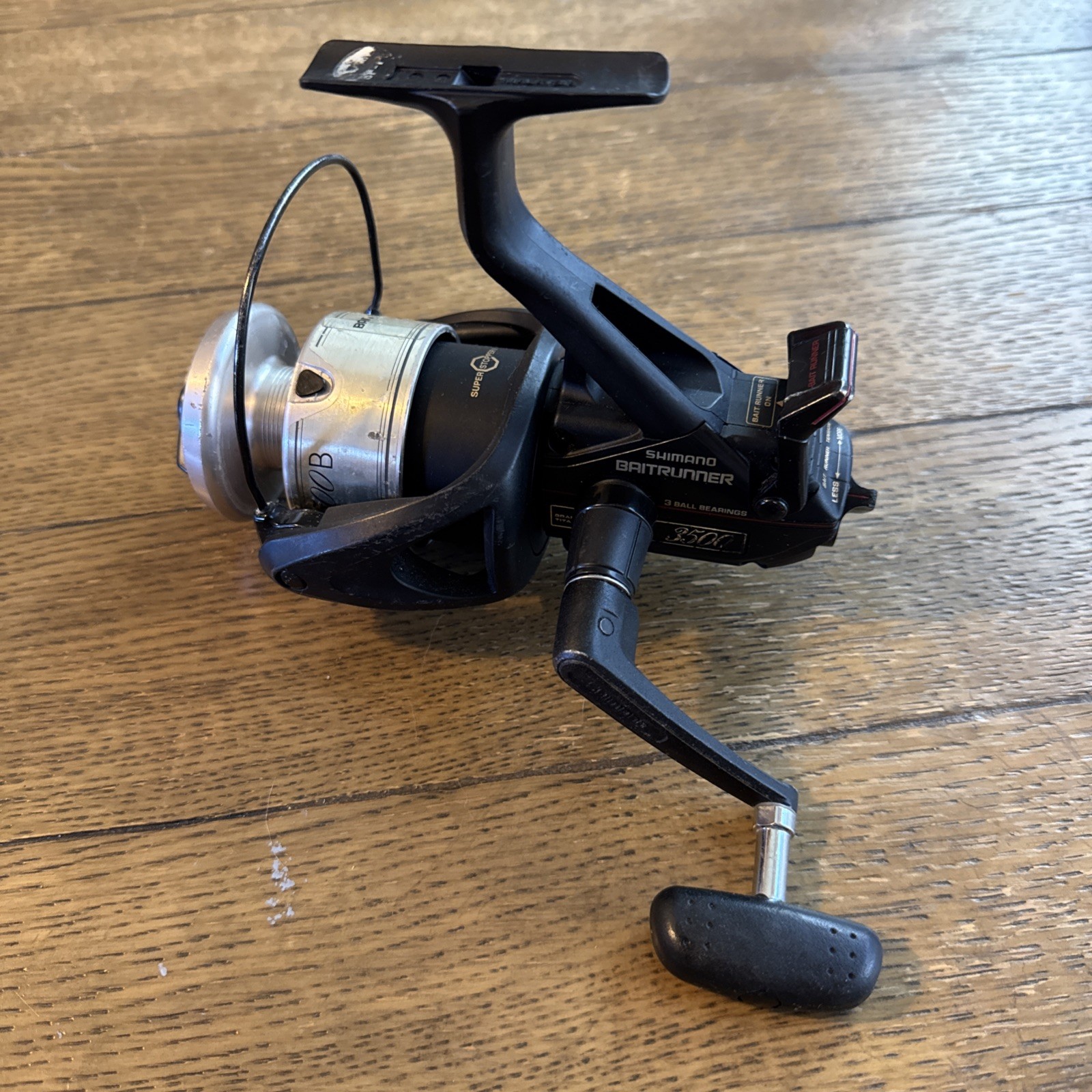 Vintage Shimano Baitrunner 3500B Spinning Reel 